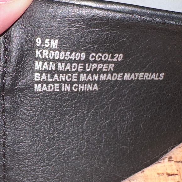 Korks Blush Slingback Flats Womens Size 9.5 Black With Tortoise Shell Buckle - Picture 11 of 11